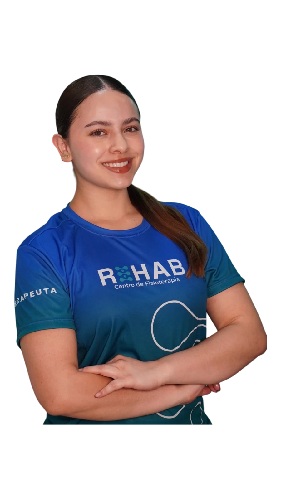 Mariana Toro, fisioterapeuta del equipo REHAB